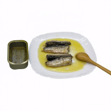 conserve de sardine à l&#39;huile végétale 125g